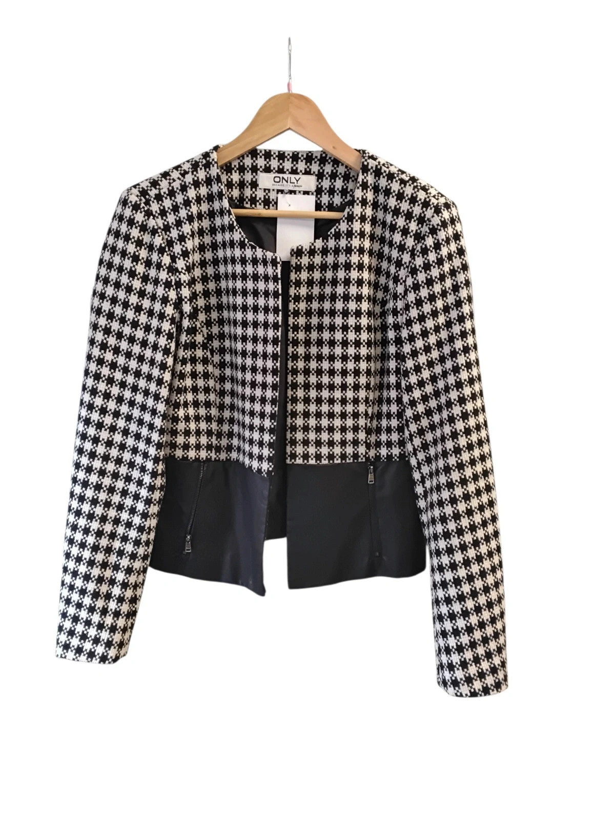 Only Blazer Black+White Sz-40/12 10590DER