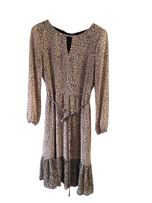 Wallis Dress Brown Sz-10 10587DFR