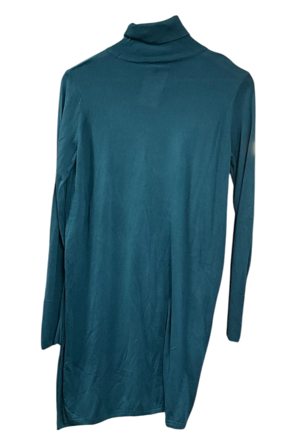 Limited Edition sweater dress teal size-12 10629CMG