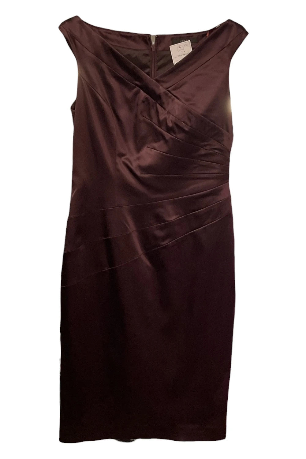 Coast body con dress purple size-12 10625CMG