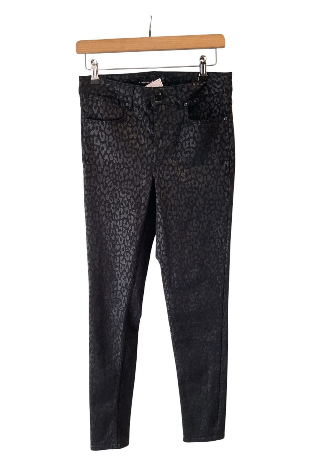 Karen Millen trousers black size-10 10659MGI