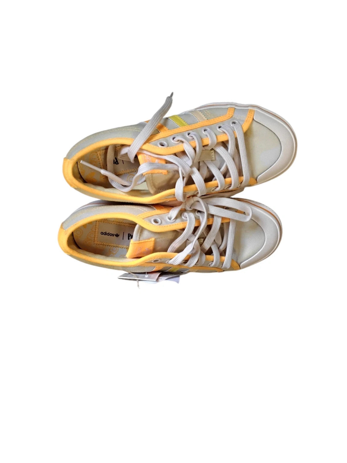 Adidas Platform Parlay Yellow Sz-5 10610DFR