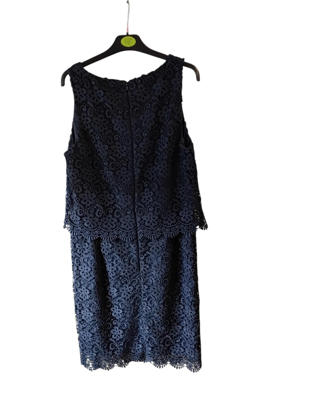 Monsoon Lace Dress Navy Sz-12 10669GDO