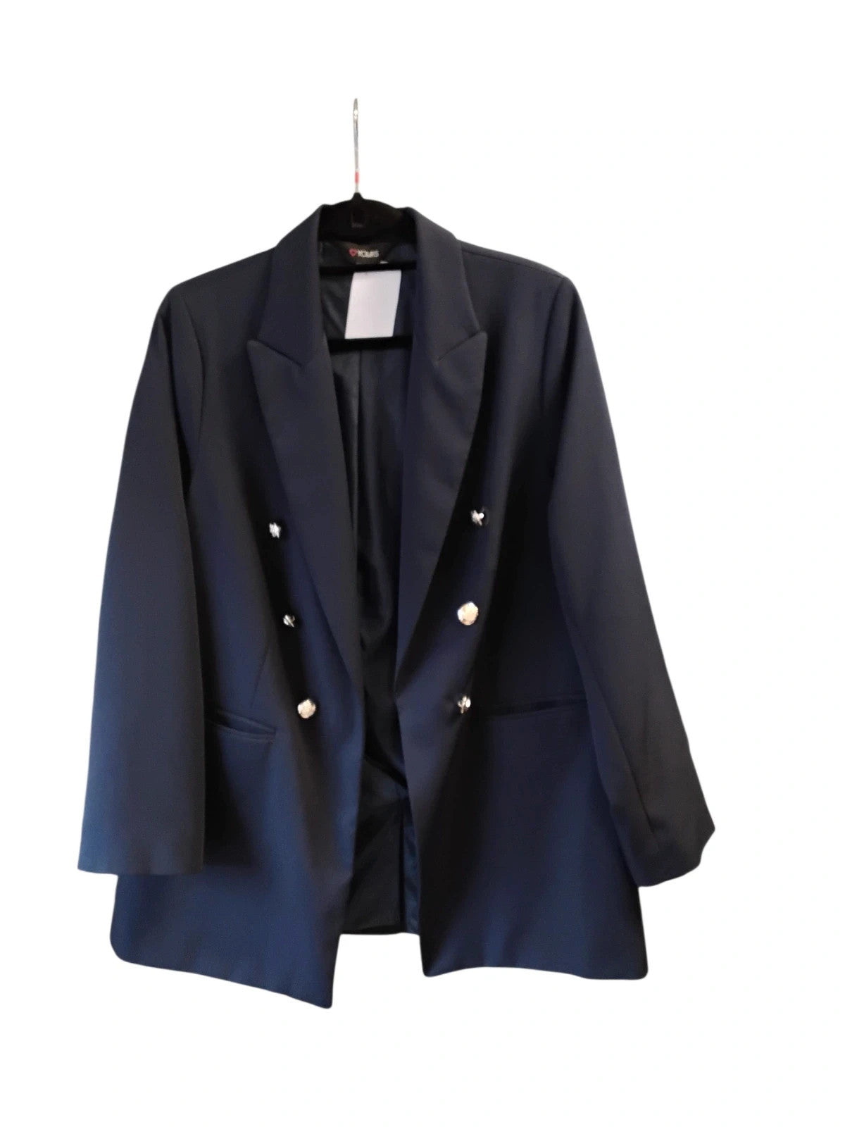 Yours Open Blazer Navy Sz-16 10685MRO