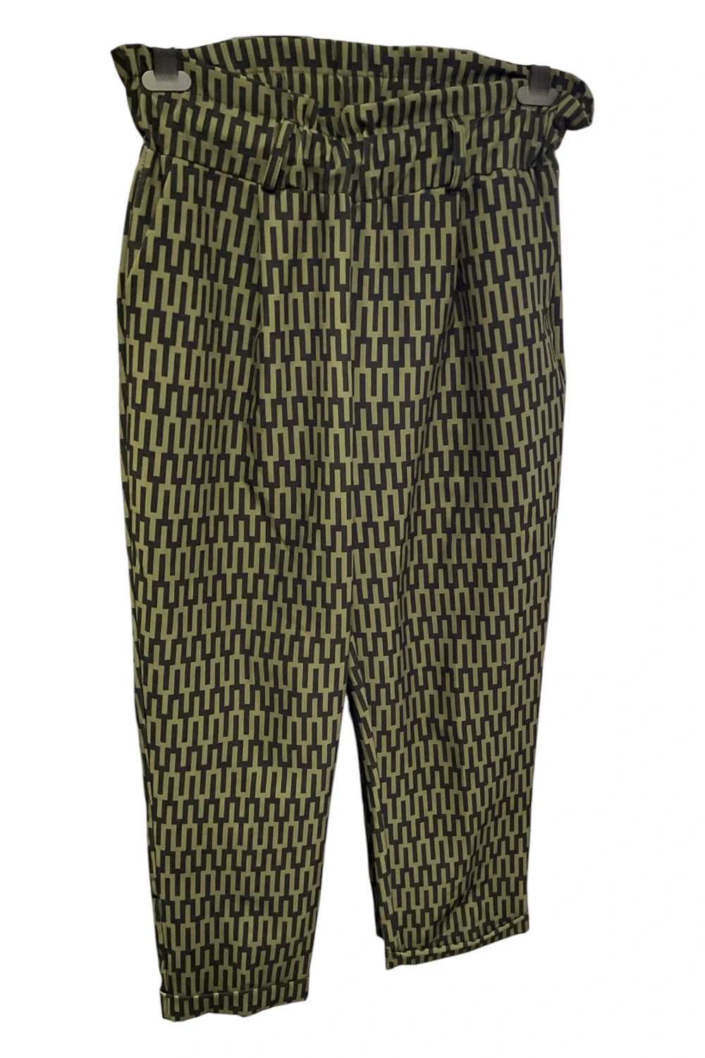 Made in Italy trousers olive and black 10614DFR
