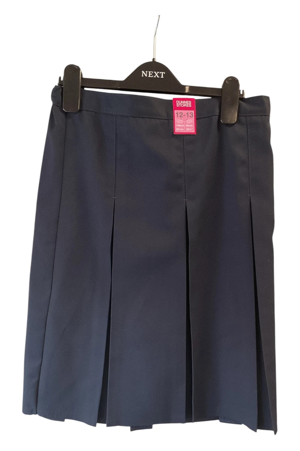 Dunnes school skirt navy 12-13years 10630CMG