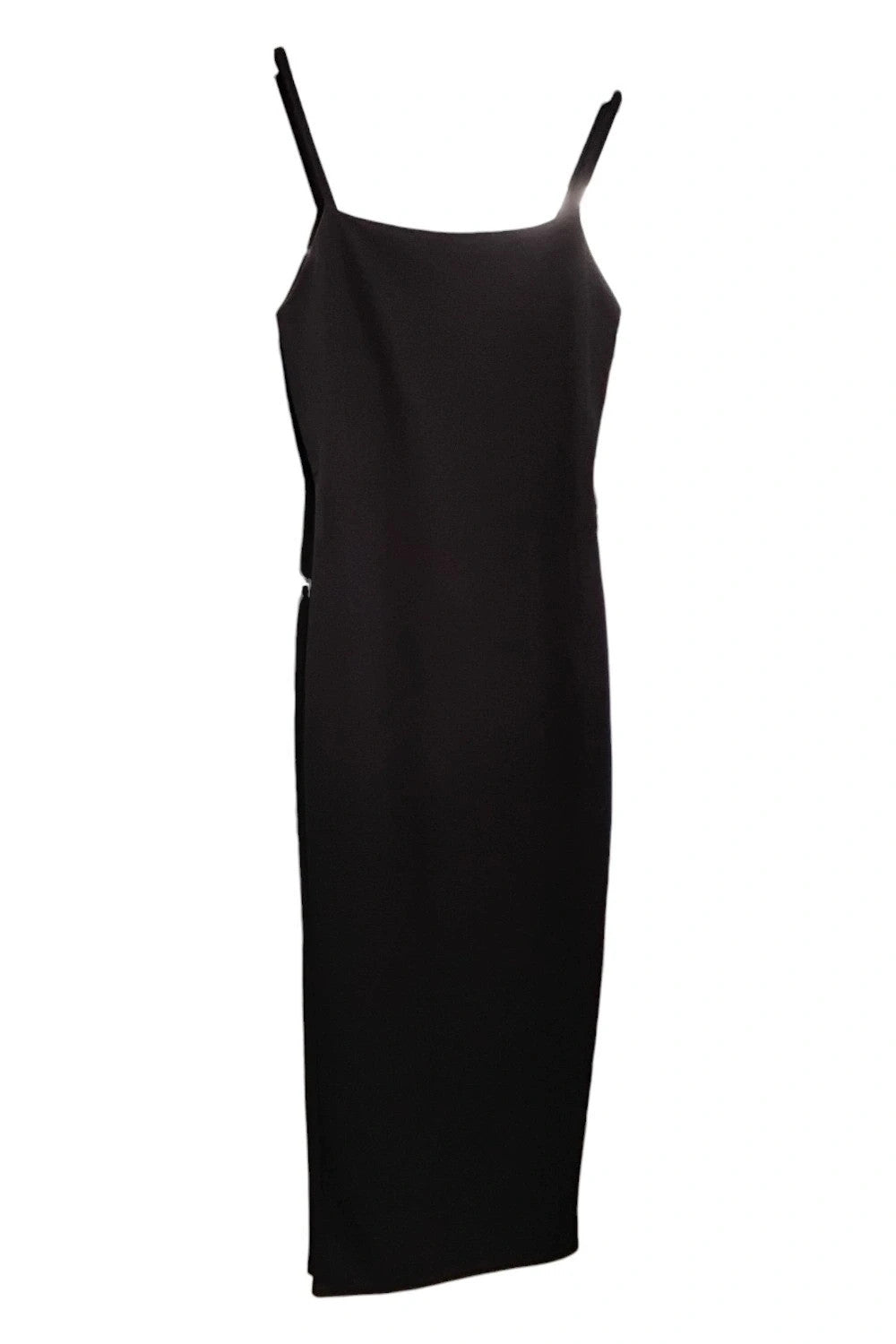 Preitty little thing black dress size-10 8189NN