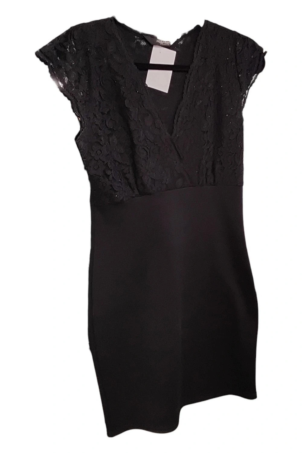 Jane norman black bodycon dress size-16 10517CDC