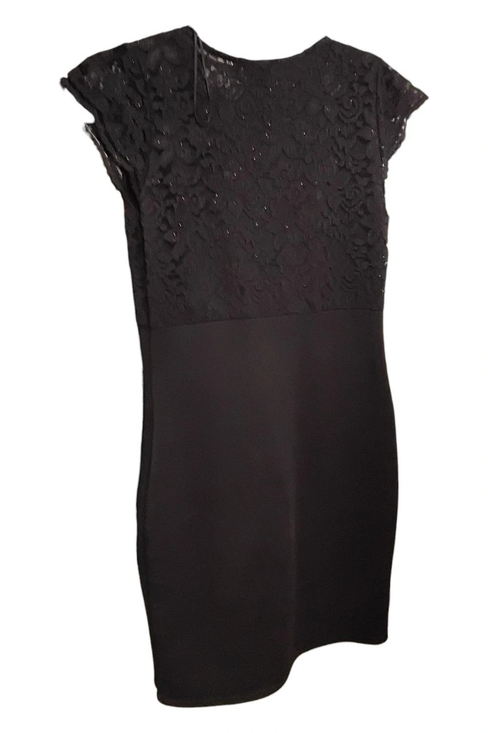 Jane norman black bodycon dress size-16 10517CDC