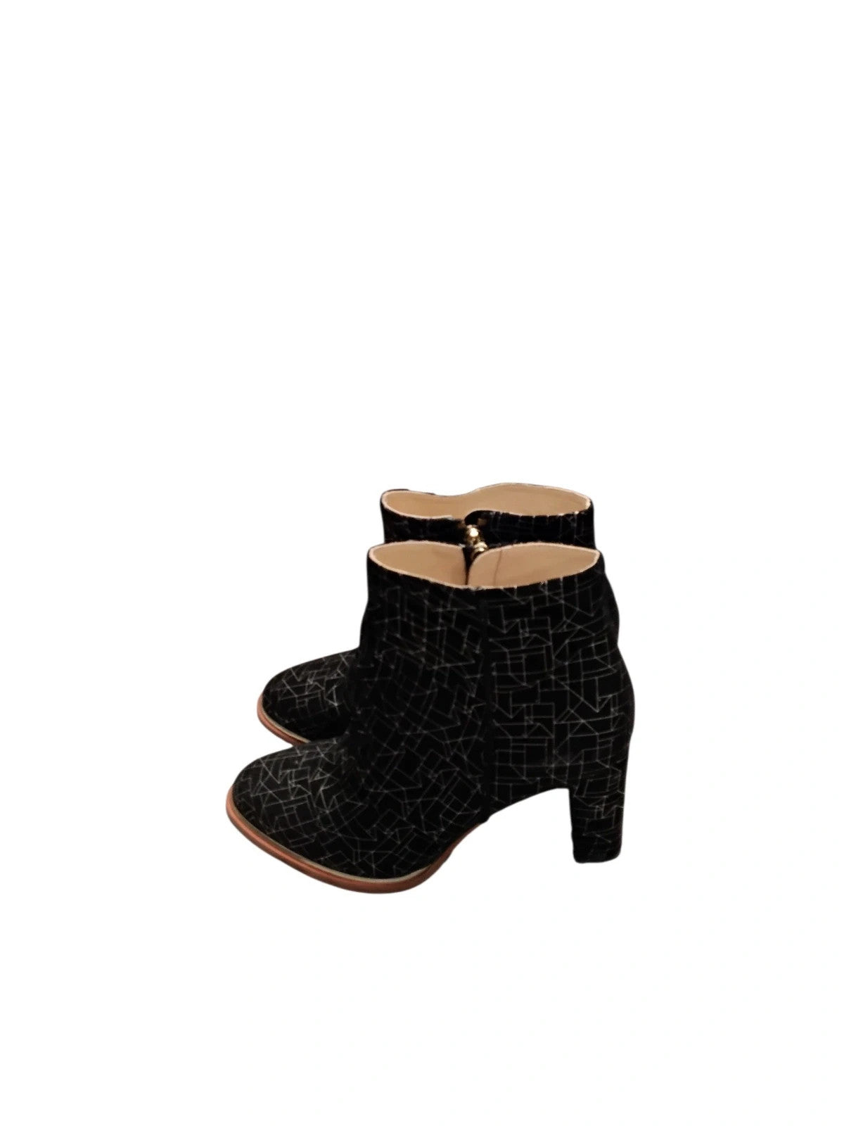 Clarks Boots Black Suede Sz-5 10364MR
