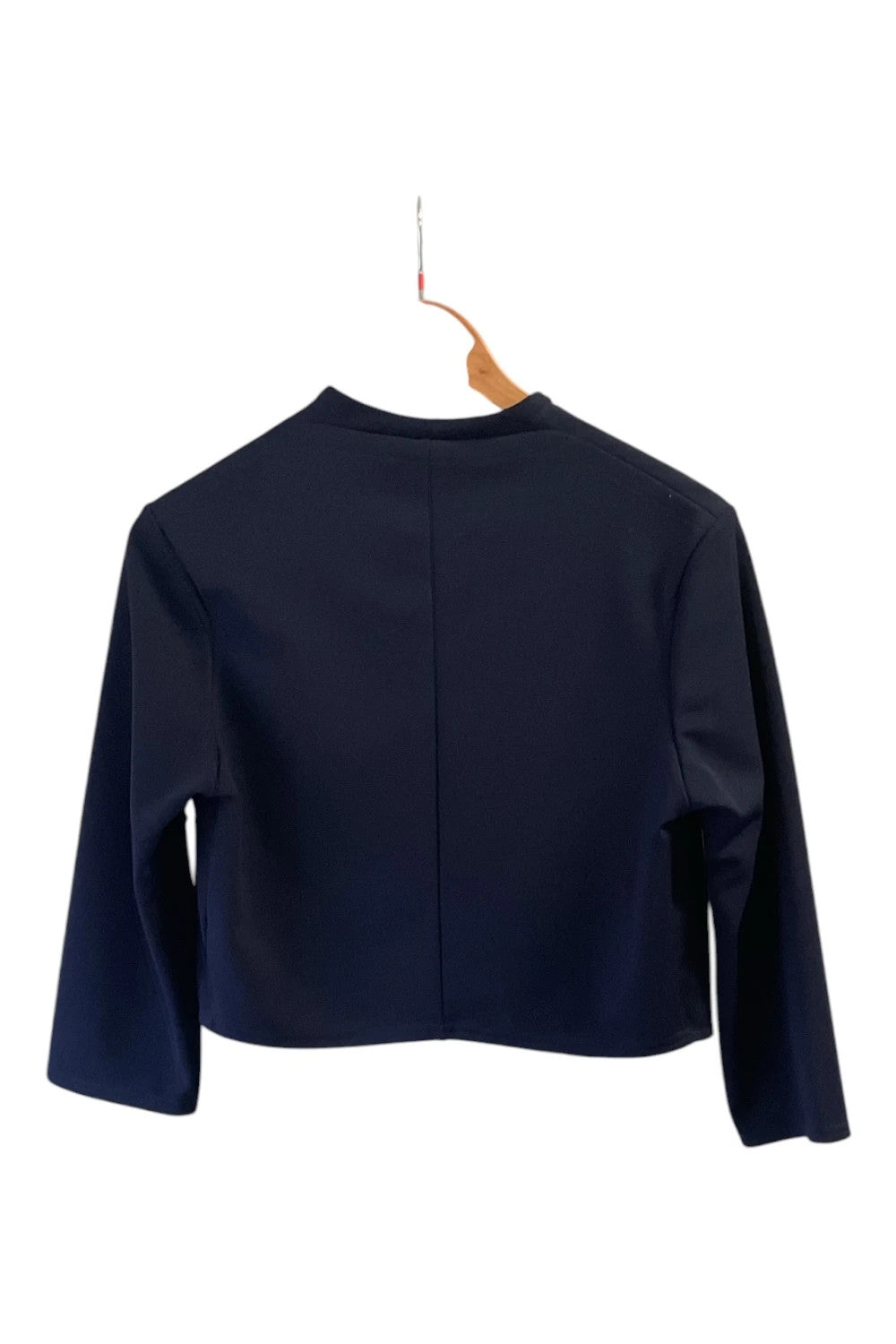 Quiz cropped blazer navy size-16 5104BME