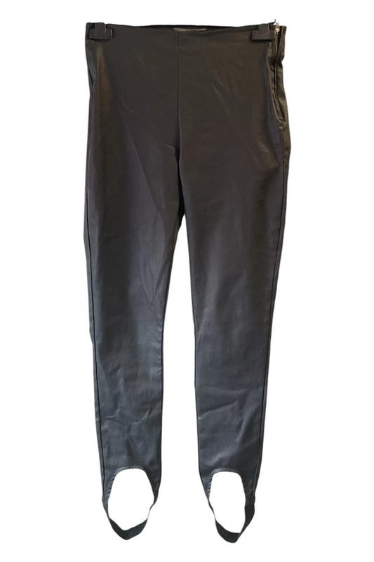 Denim Co stirrup pants black size 10 10703CDC