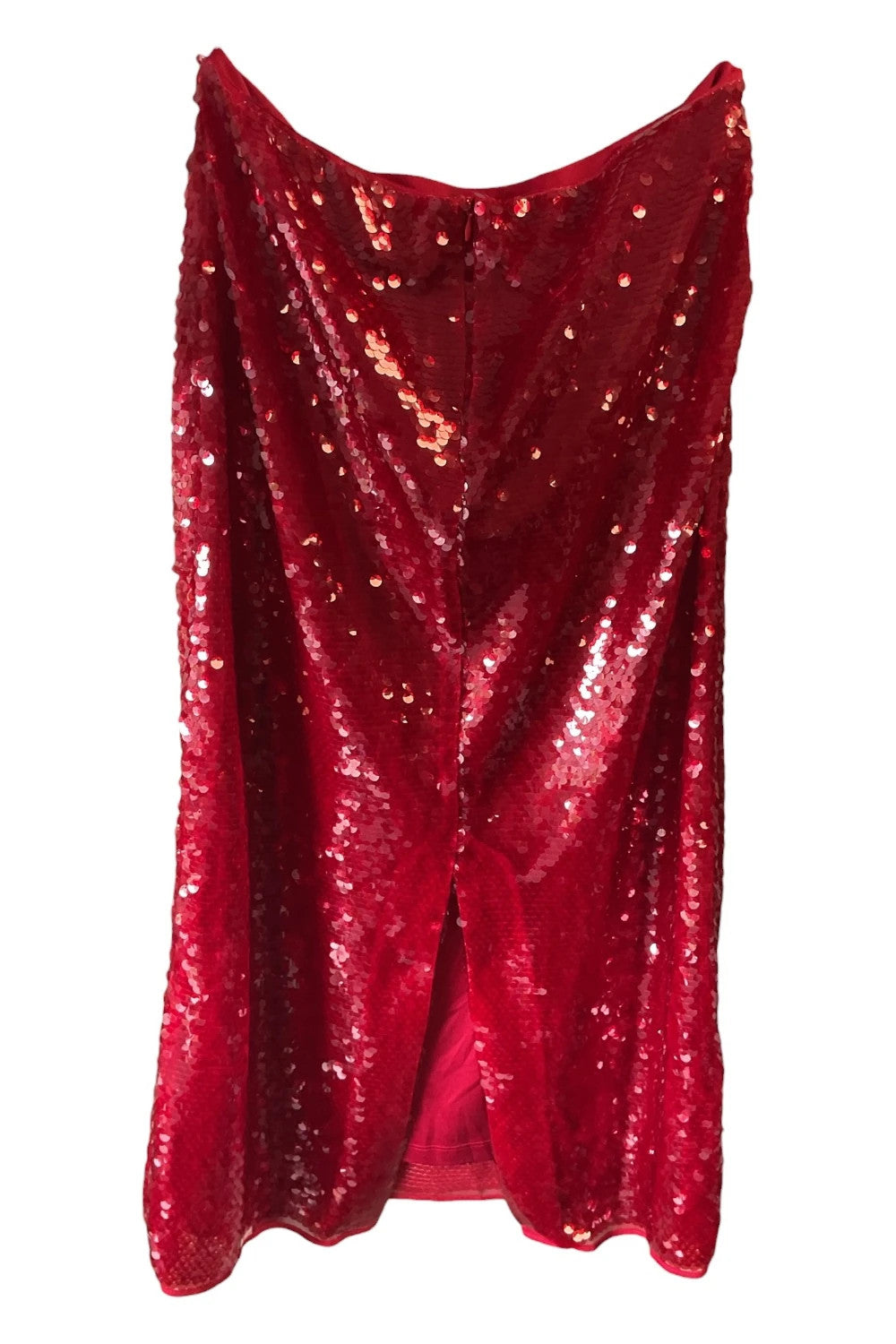 M&S BNWT skirt red size-14 10709CDC