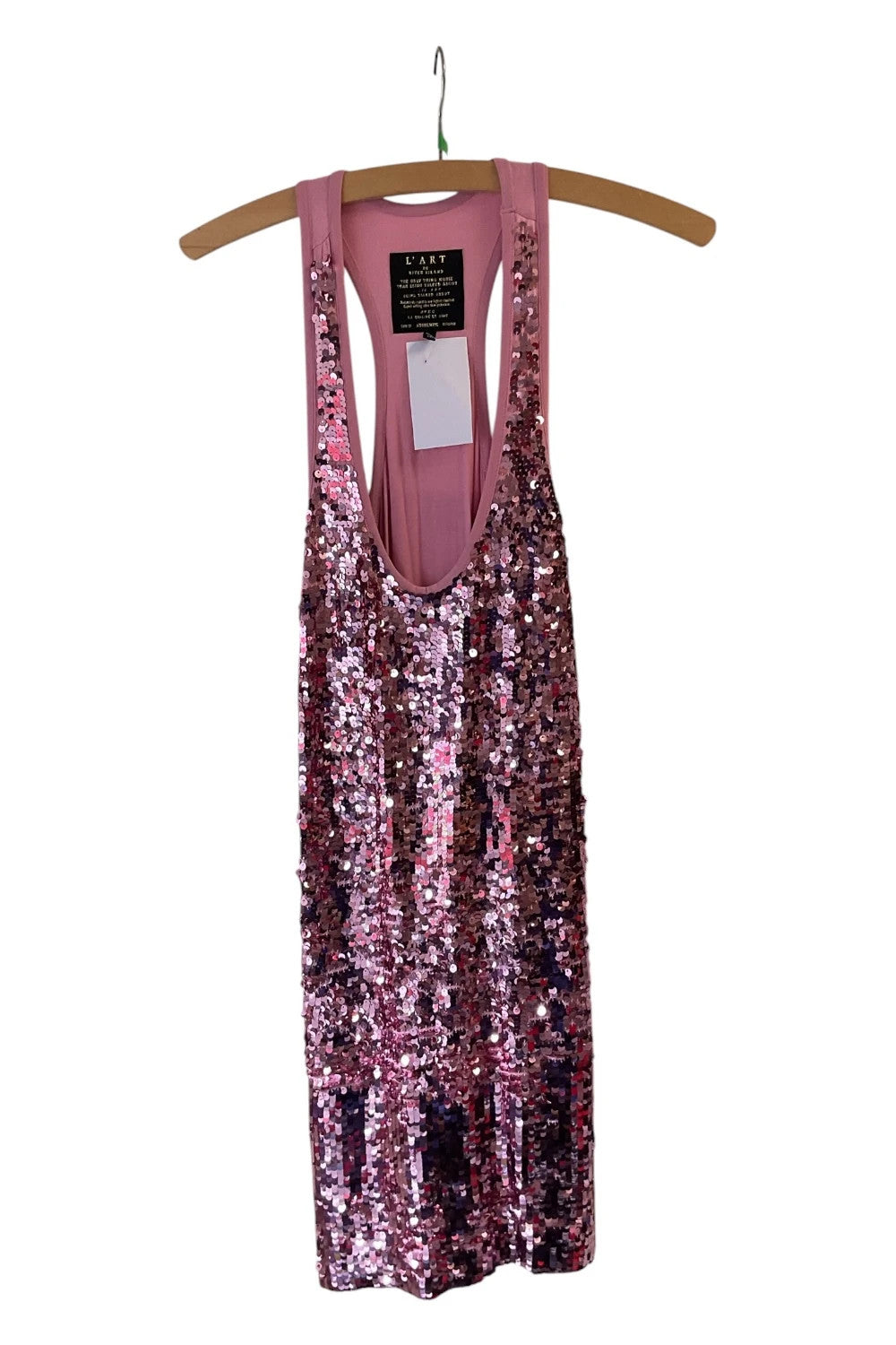 River Island sequin dress pink size-10 10713ALM