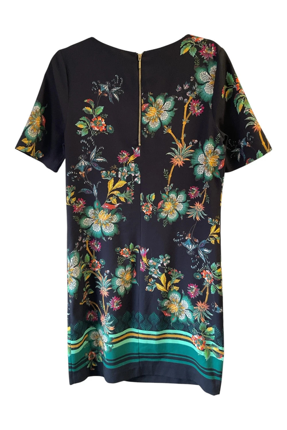 Next dress black and multi size-10 10715ALT