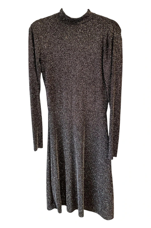 Zara BNWT dress black size M 10733NSH