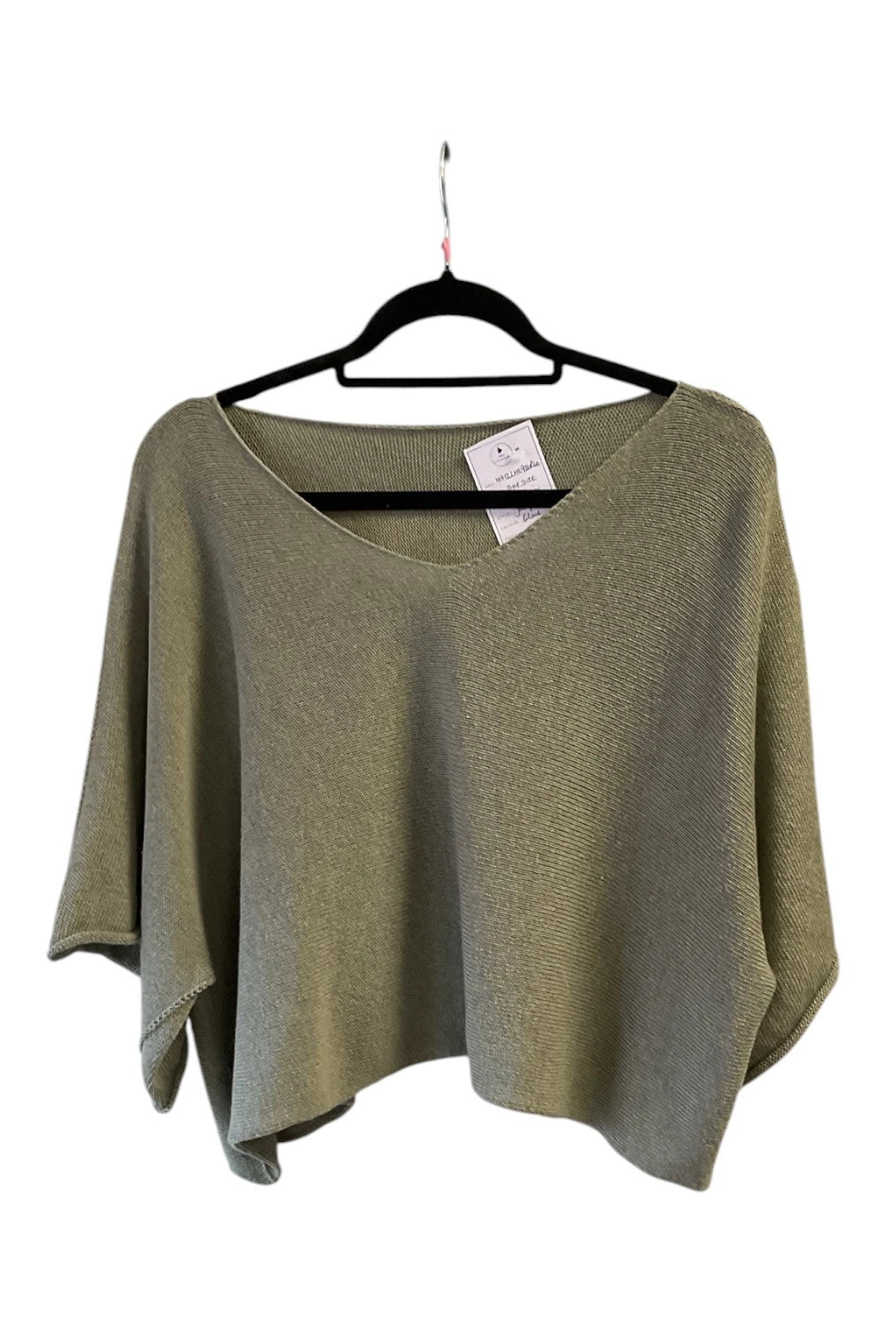 Made in Italy jumper olive one size 10712LHI