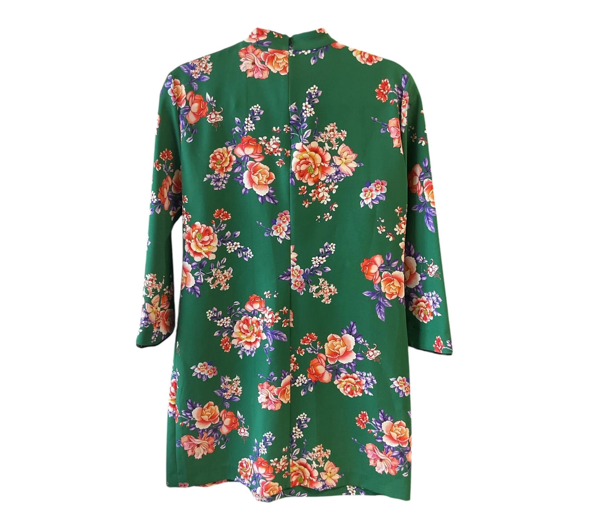 Zara green print dress, 10732NSH