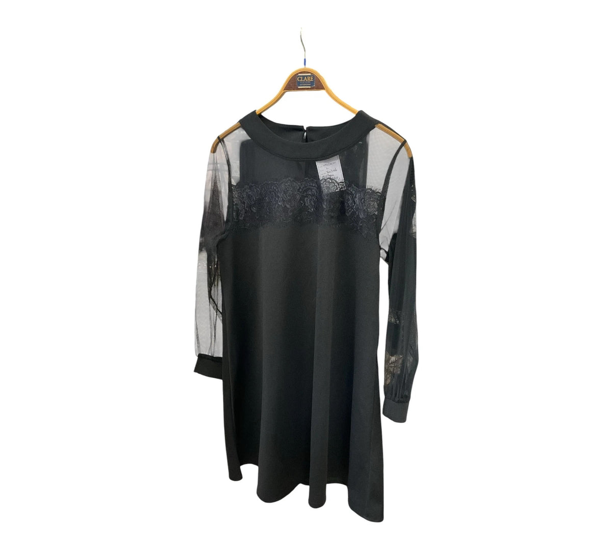 Pala D’oro black dress, size-L, 10721CDC