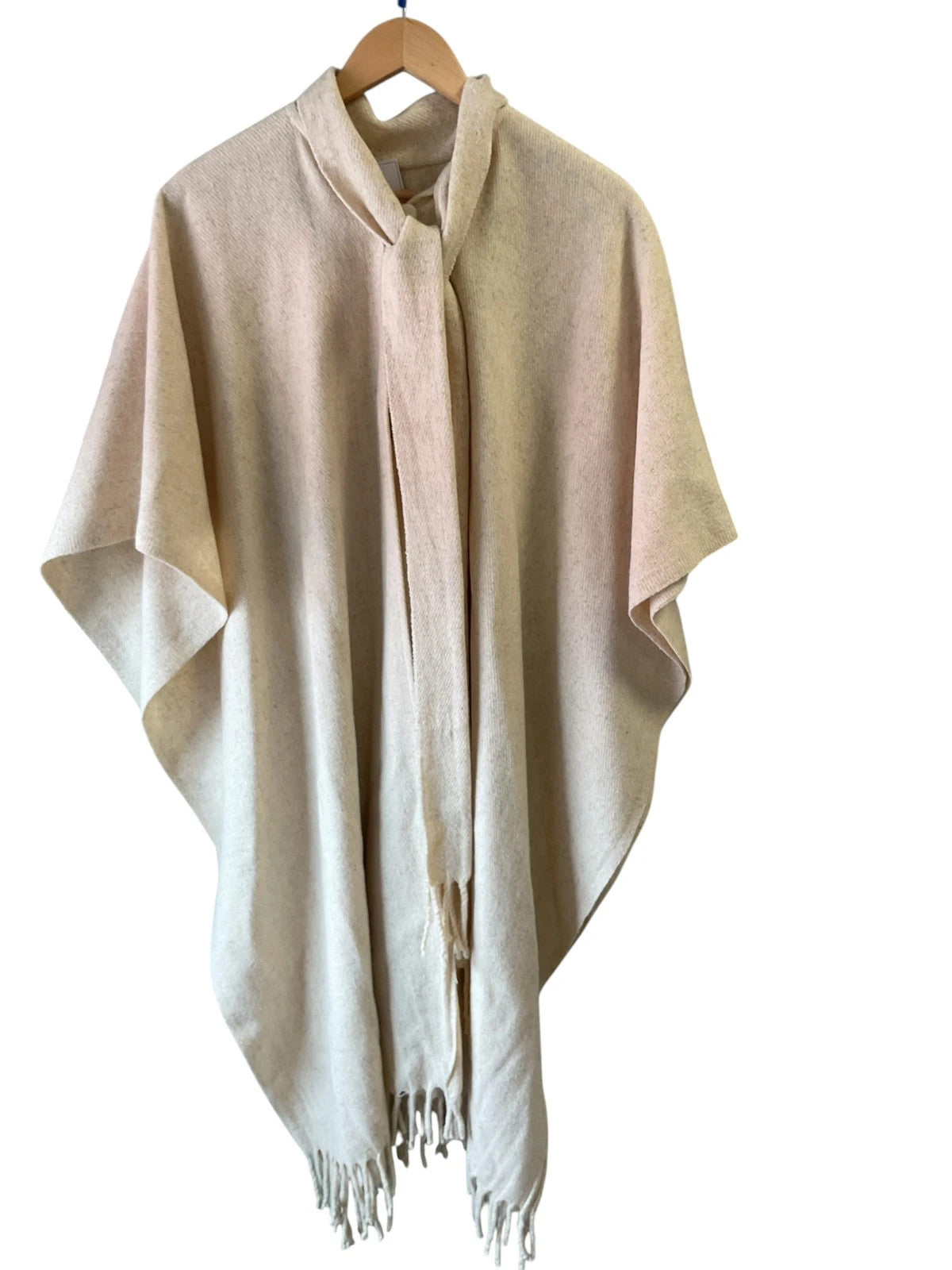 Cream Poncho One Size 9511HFA