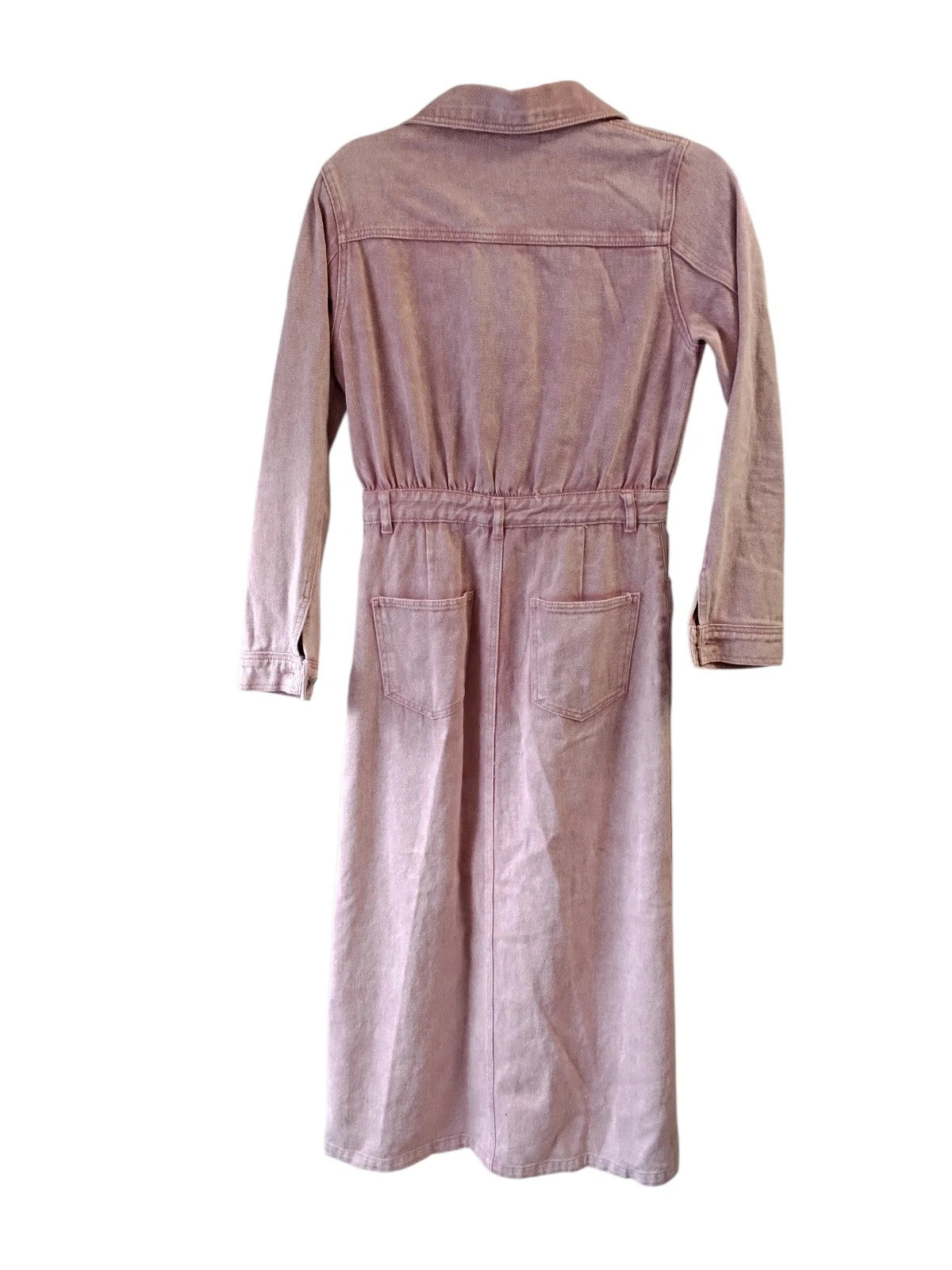 Feelhoo Dress Pink denim  size-S 10741MG