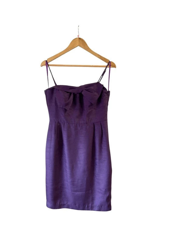 2pc Dress + Coat purple Sz-uk10 10740ACA
