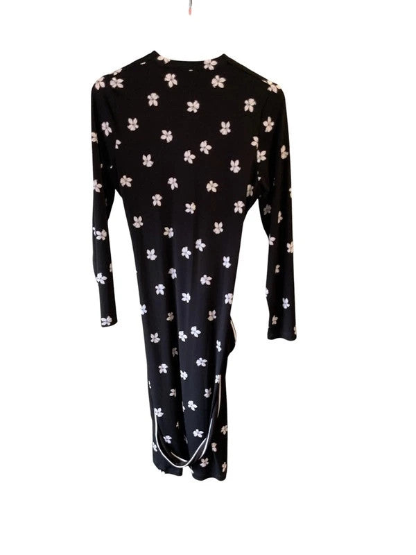 Black/White Dress Sz-UK12 10697JNO