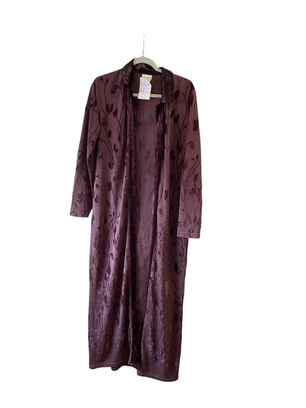 Cardi Dress Scarf Burgundy Sz- UK12 10740ACA