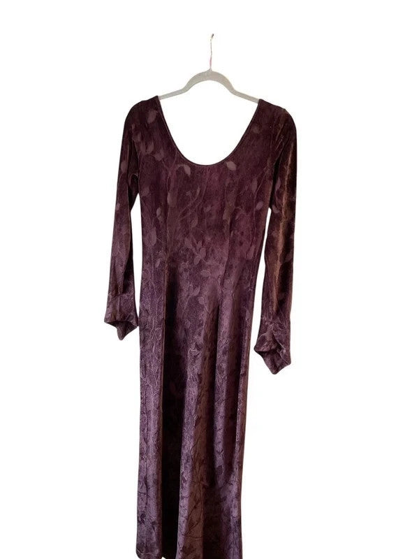 Cardi Dress Scarf Burgundy Sz- UK12 10740ACA