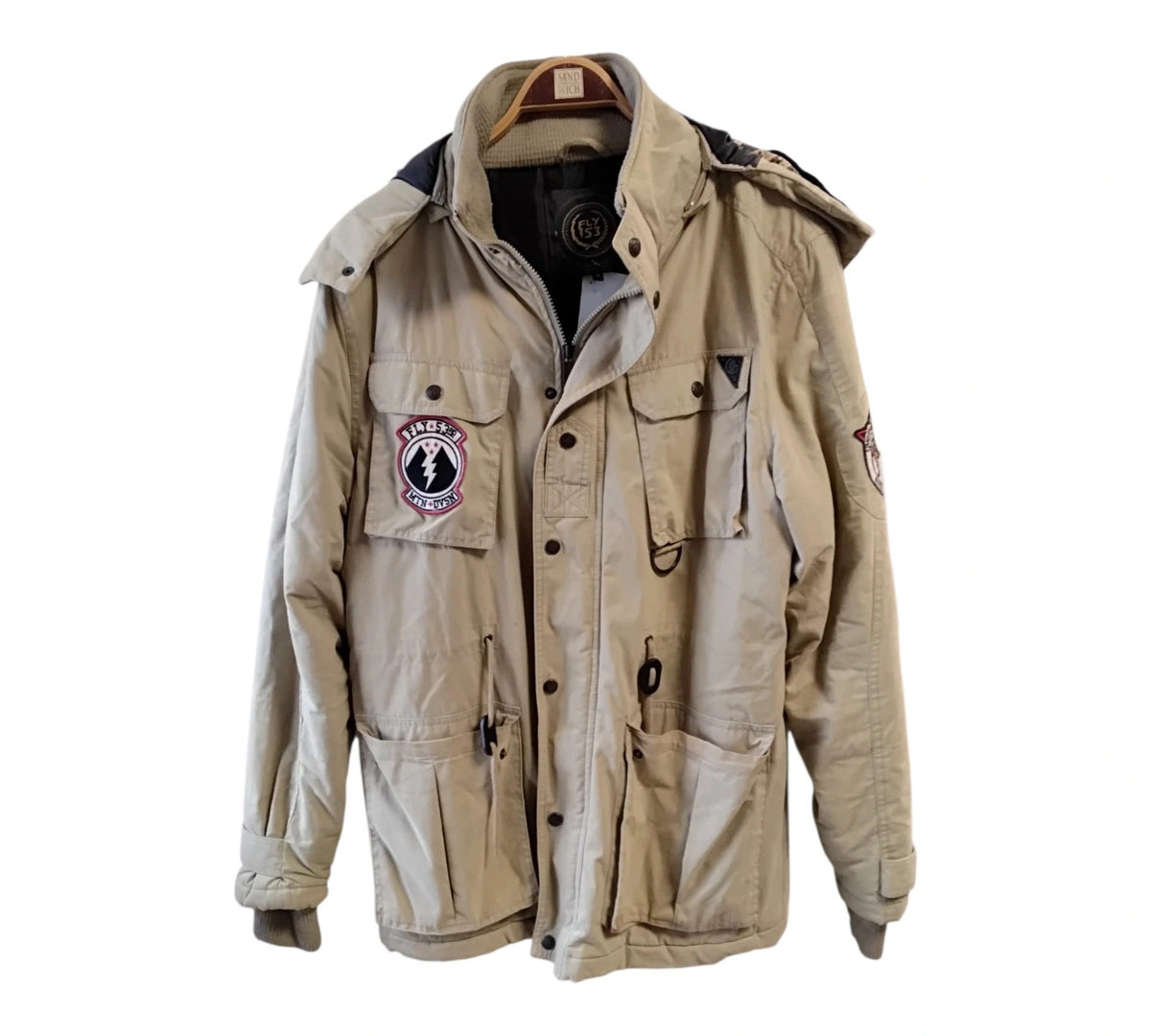 Fly 53 beige  jacket, size-M, 10749SOD