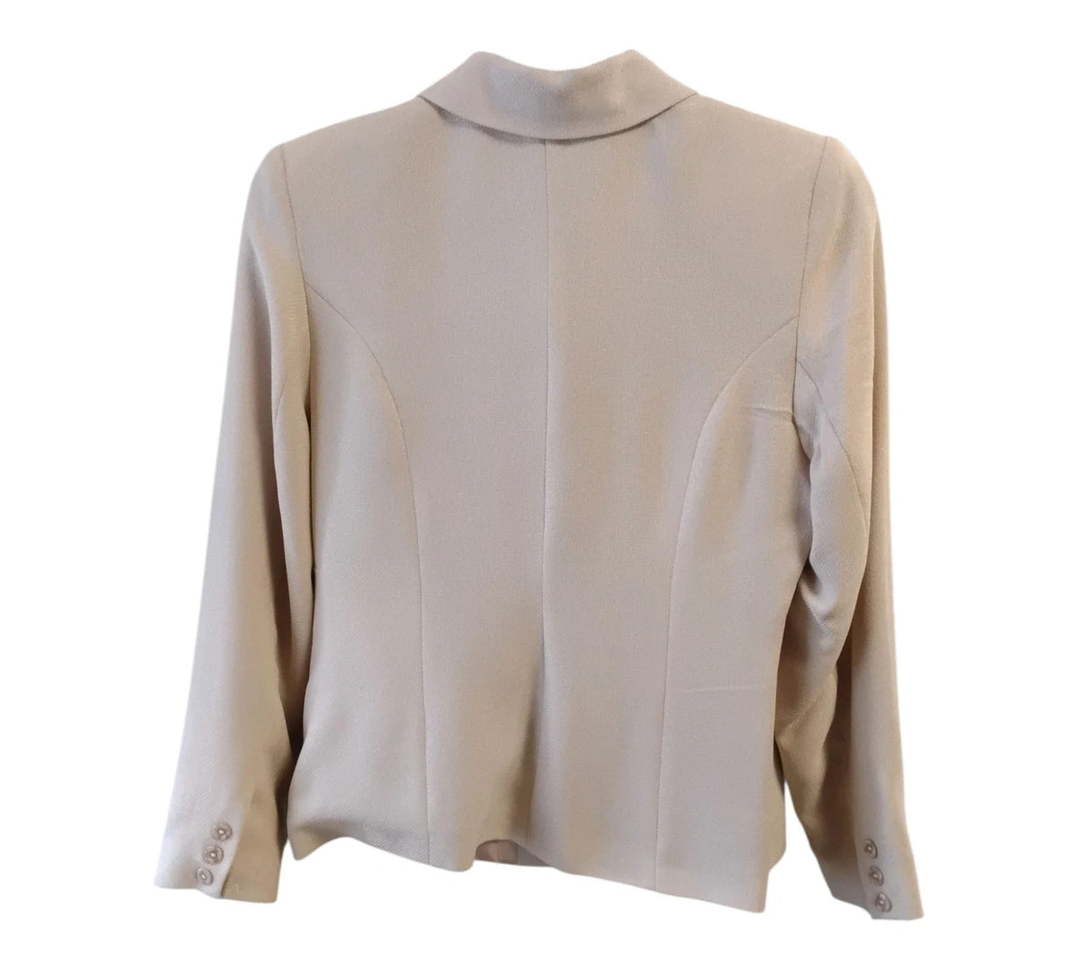 Regine Dublin cream blazer, size 12, 10695JNO