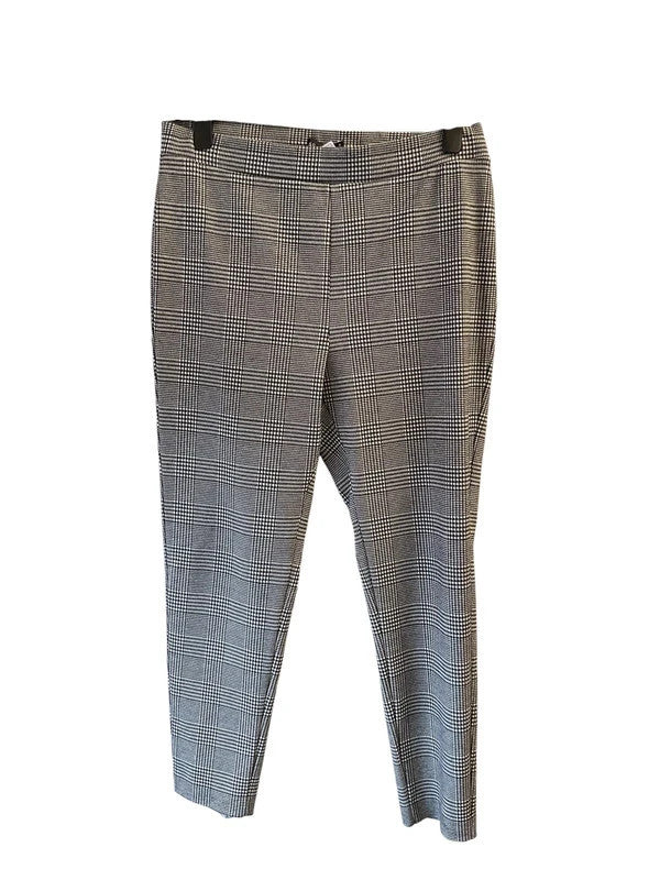 M&S pant black and white  size-16 10752CDC