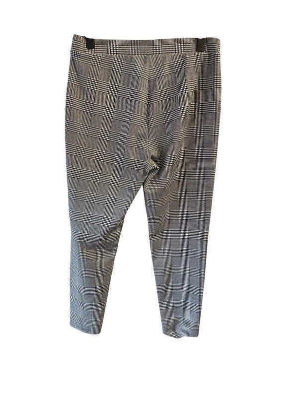 M&S pant black and white  size-16 10752CDC