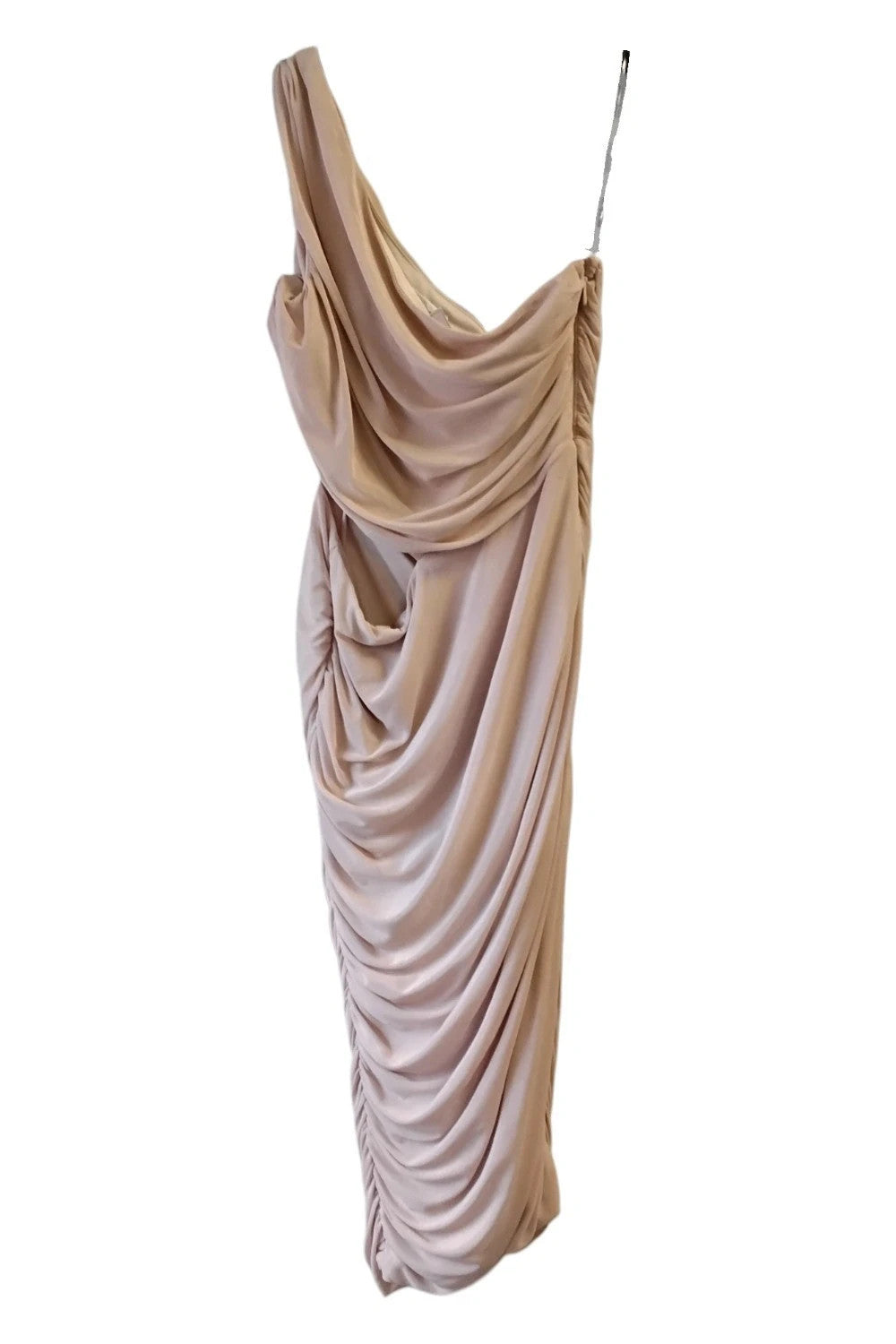 Rare London Beige Dress Size-18 1077DRF
