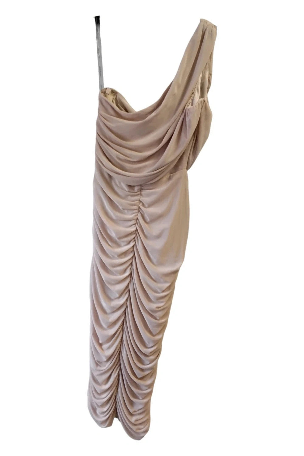 Rare London Beige Dress Size-18 1077DRF