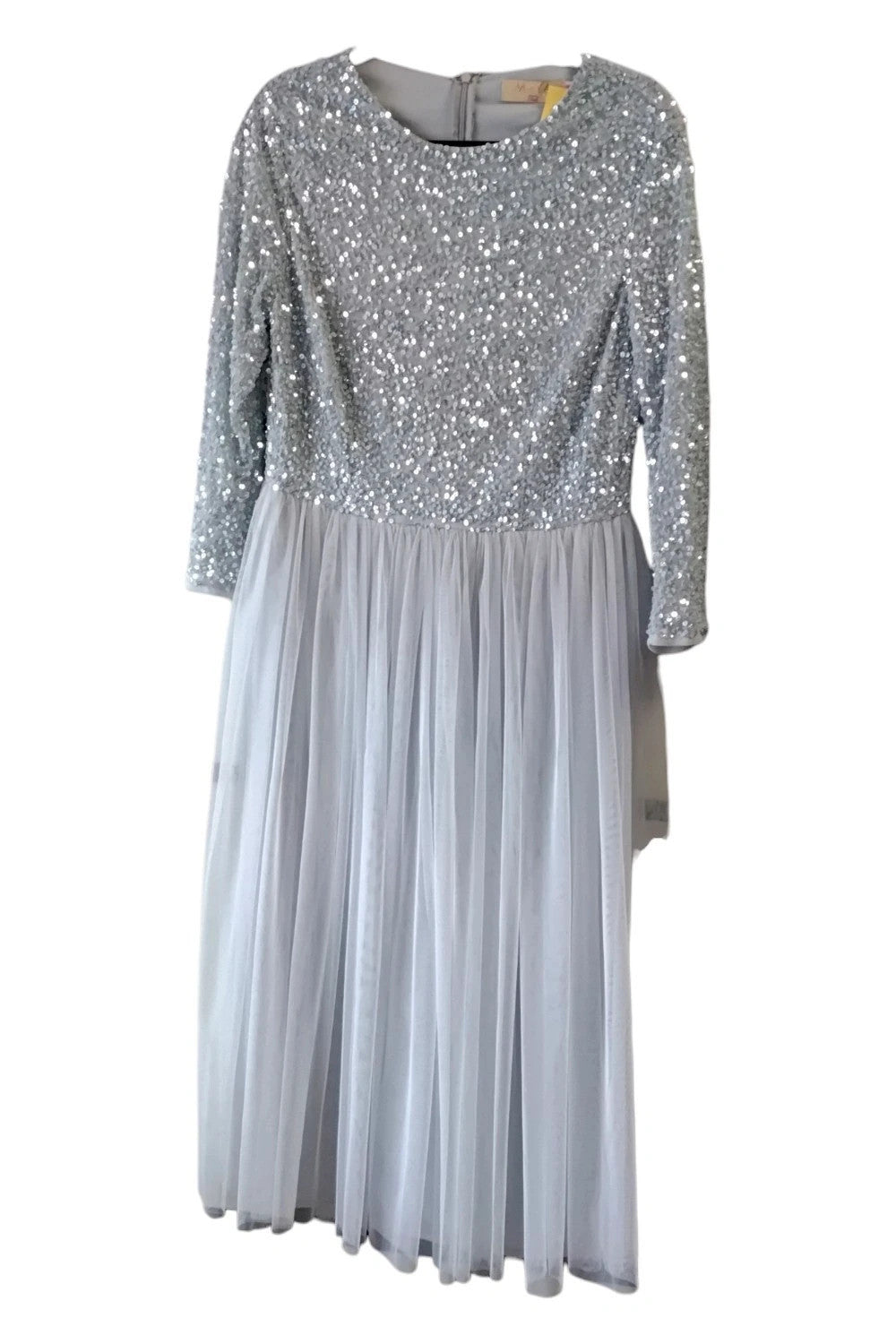 Maya Dress Blue Size-14