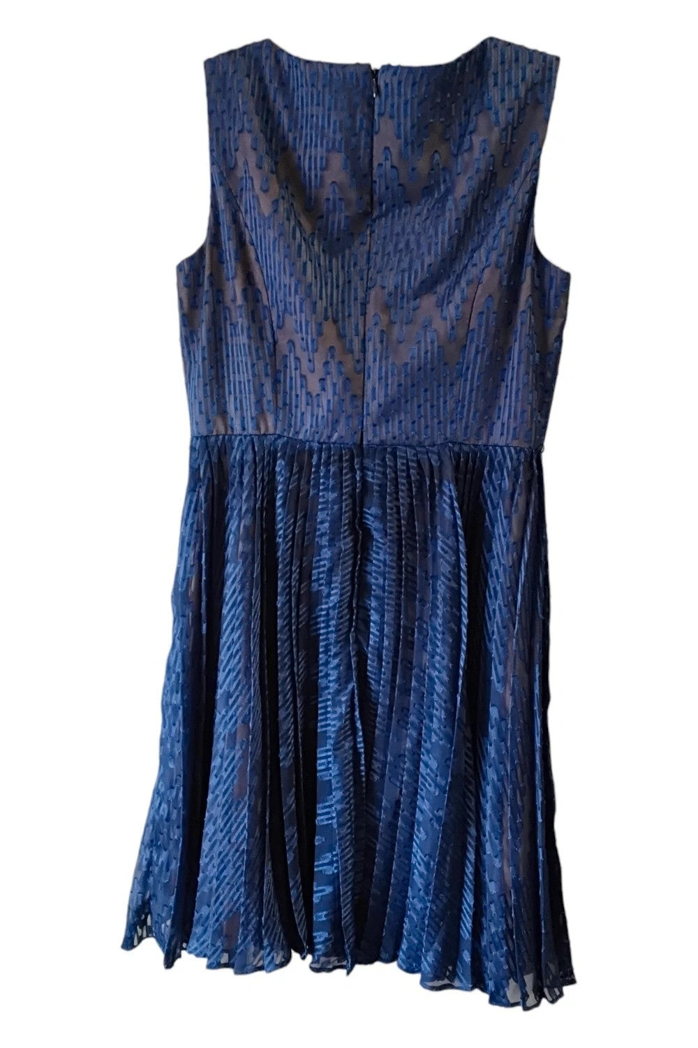 Adriana Papell Dress Blue Size-12 2416CDC