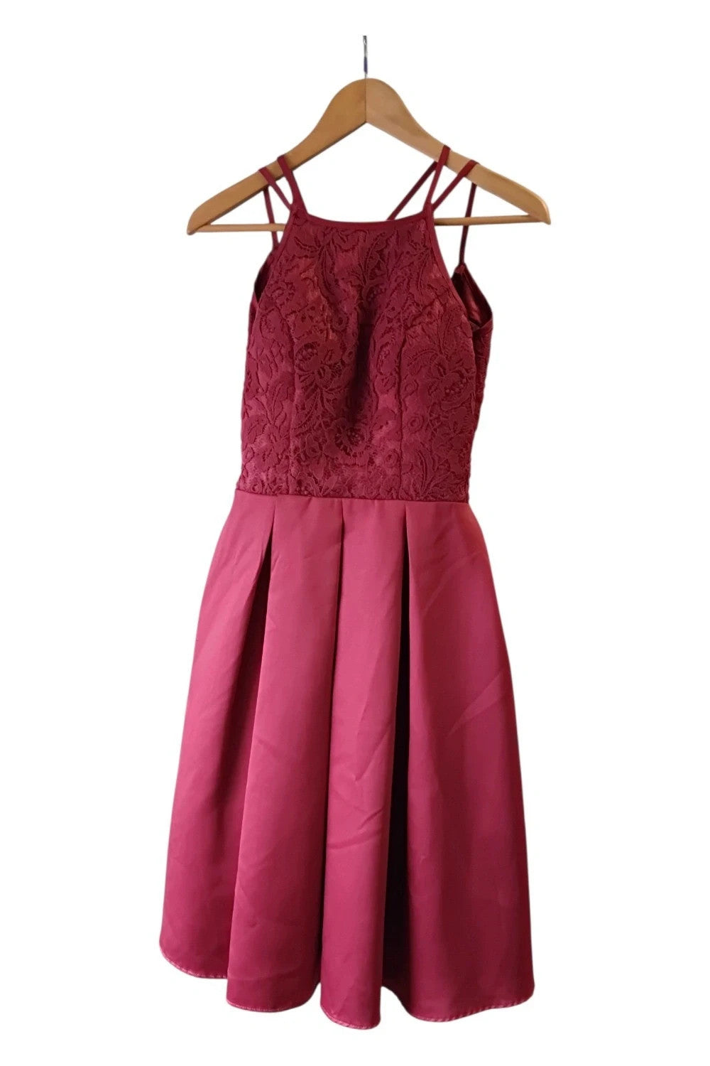 Chi Chi Dress Red Size-8 1022CDC