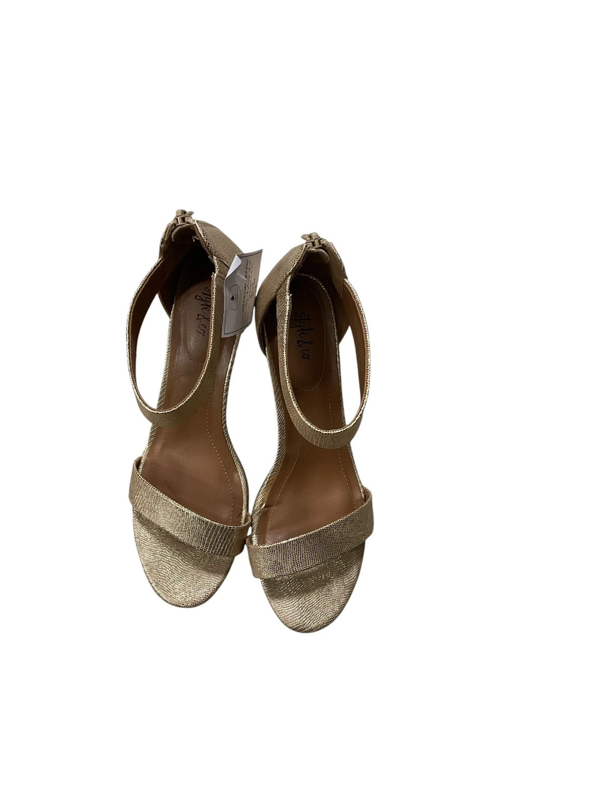 Style&Co Sandals gold size UK-7 US-9.5 10727LHI