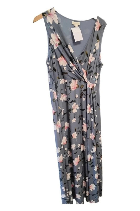 Monsoon Dress Grey Size-18 10288MSMK