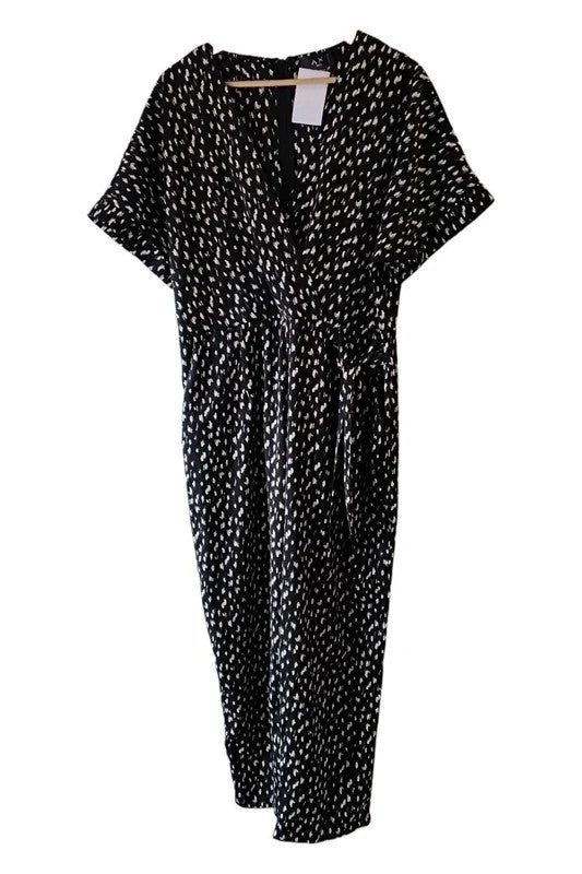 AX Paris Jumpsuit Black size-20 10281MSM