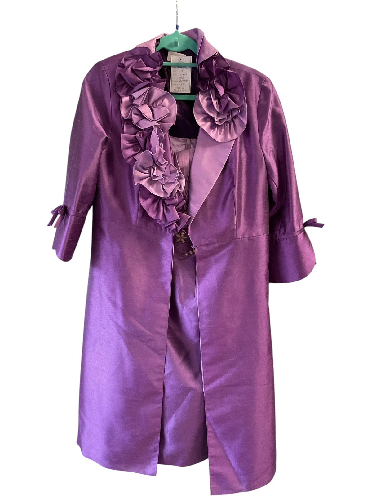 MOB two pieces suit  purple size-14 10776MFR