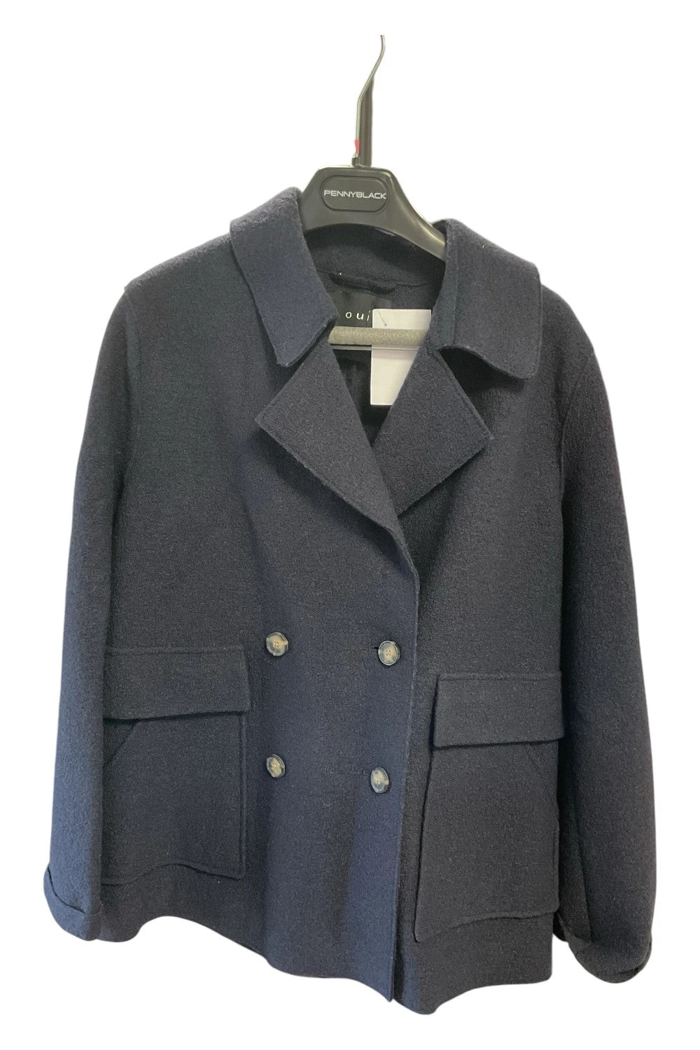Oui jacket navy size-12 10799DMF