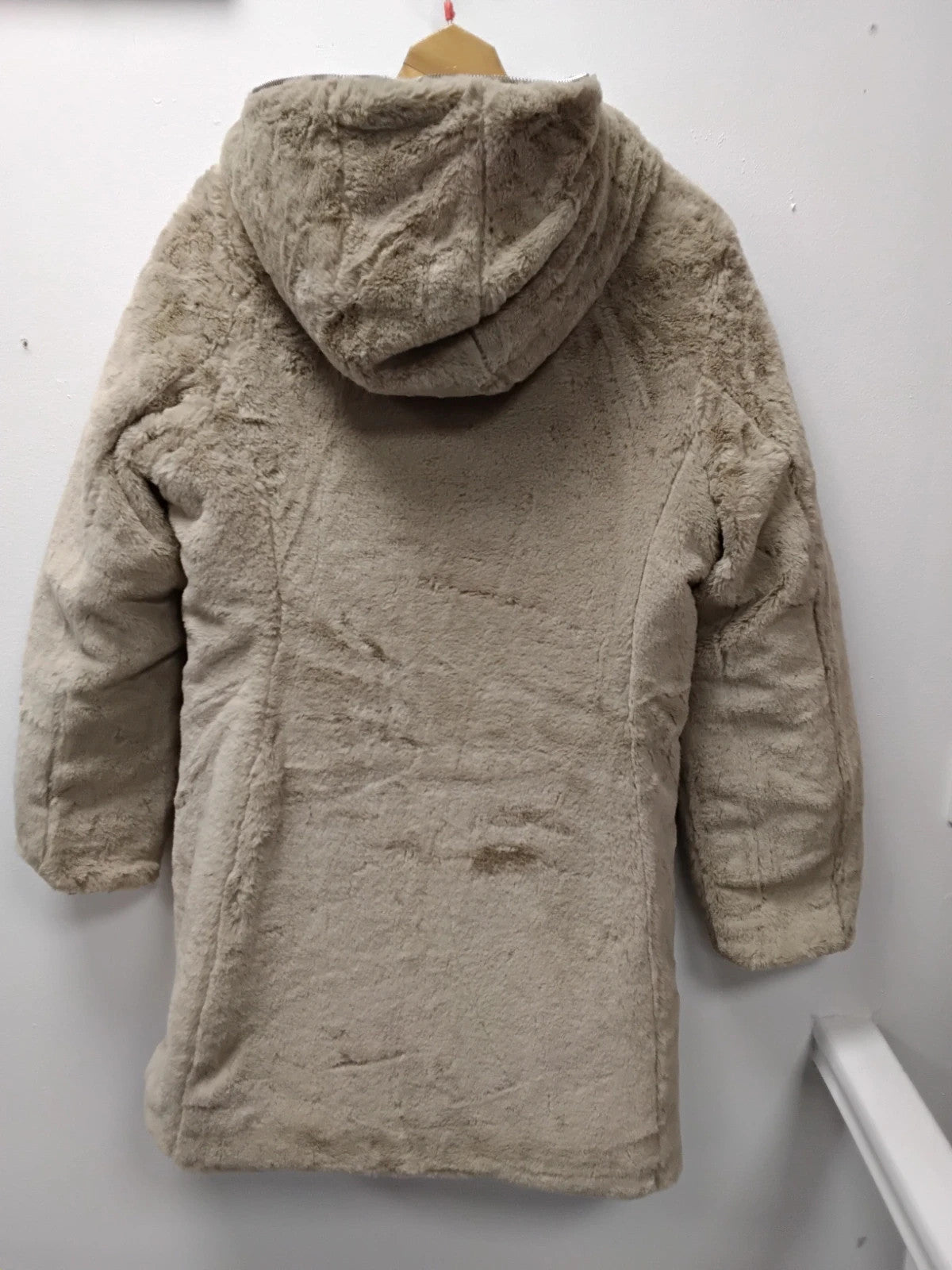 Colynn beige+gold coat, size XL, 10837CDC