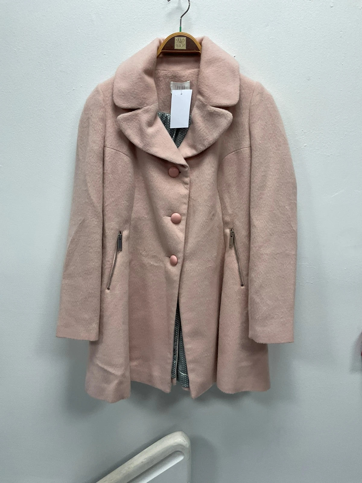 Savida Coat Pink  size-10 10844VDC