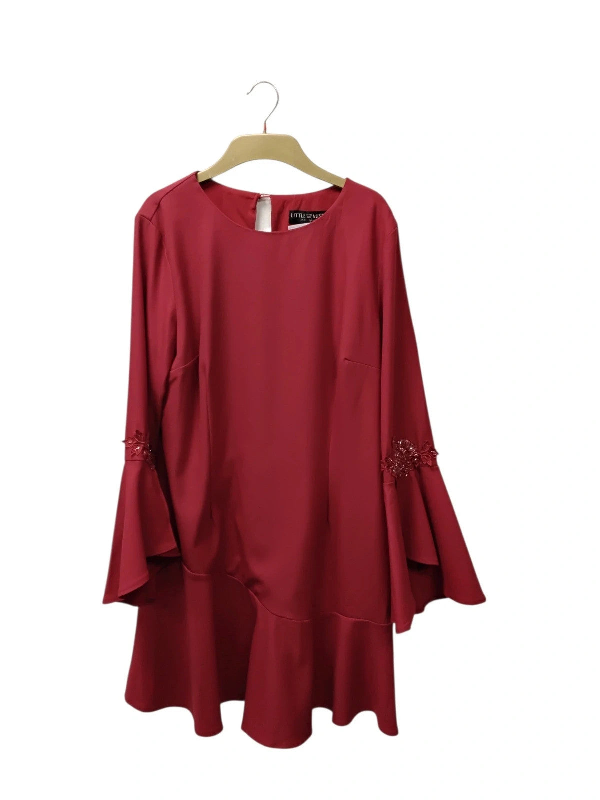 Little Mistress Dress Red Sz-16 7298