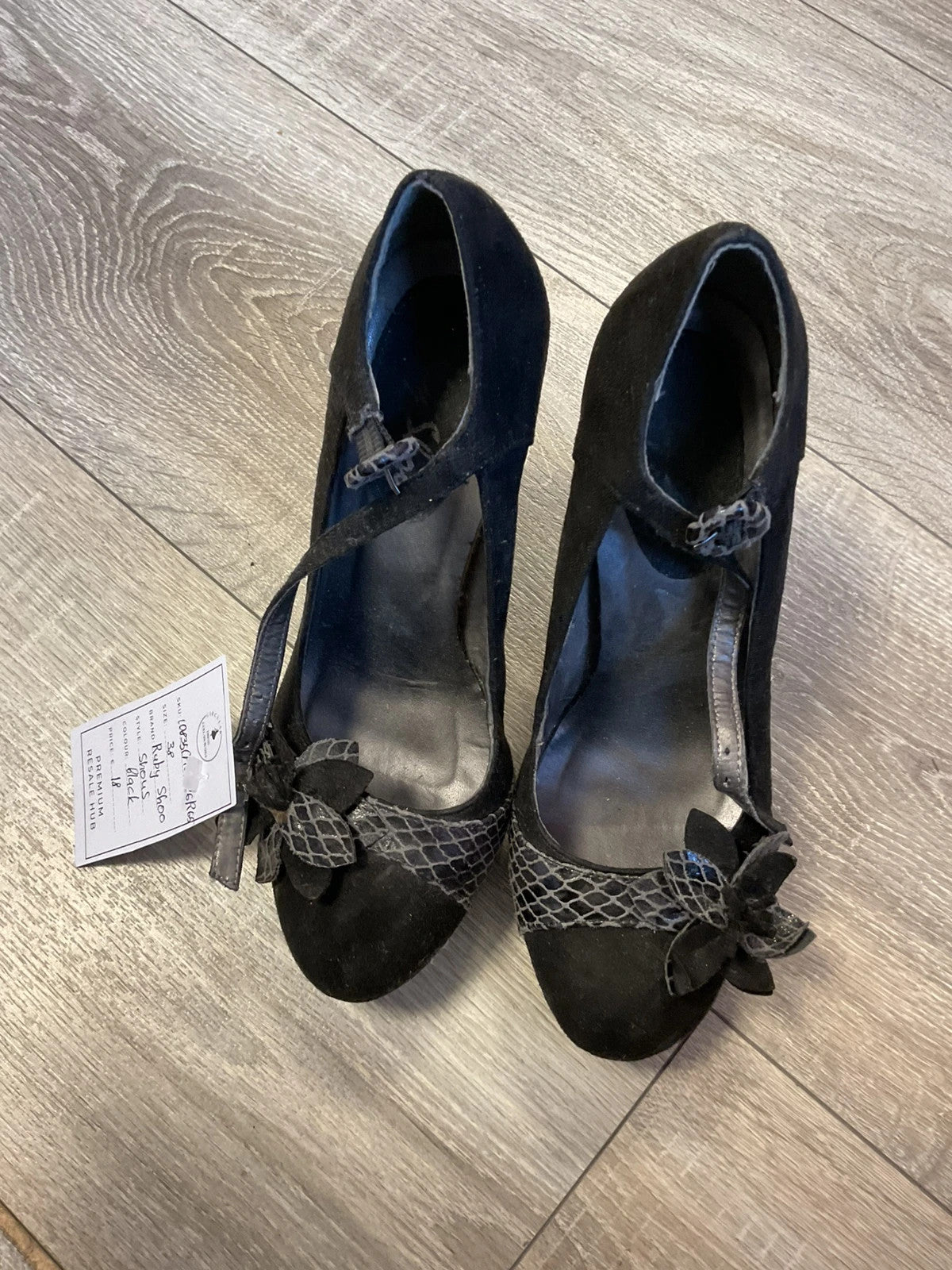 Ruby Shoo shoes black size-38 10835CMG