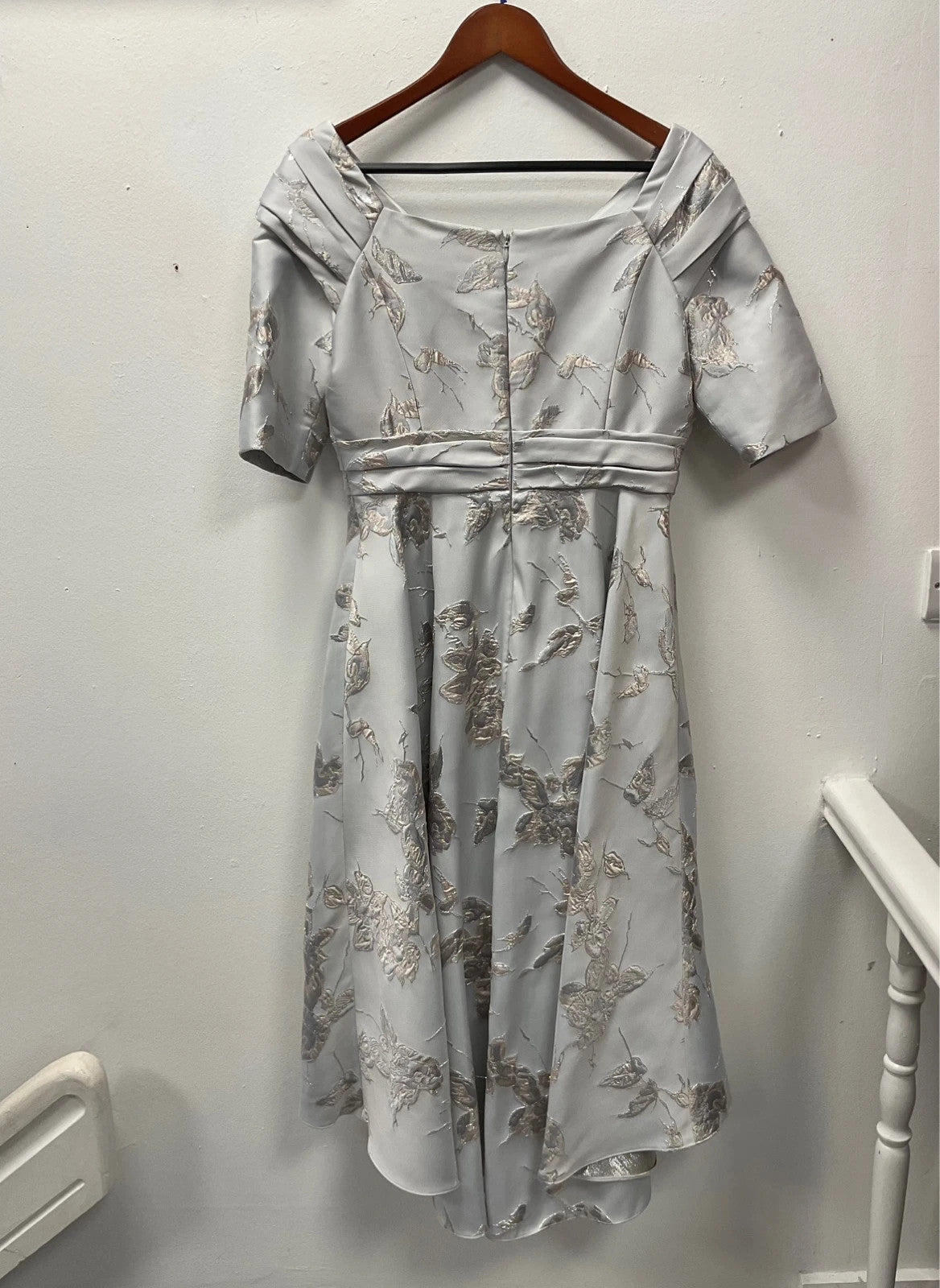 Ispirato MOB Dress silver +gold size- 14 10848MBY