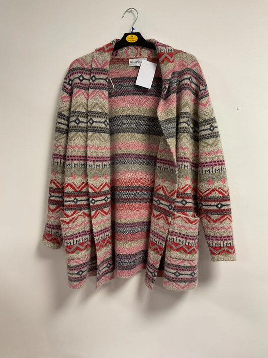Mudflower cardi multicolour size L 10850JOH