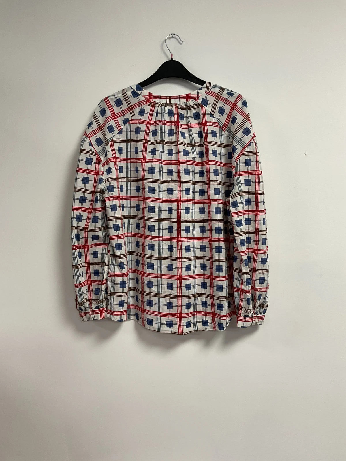 Seasalt top white with print size 12 10851JOH